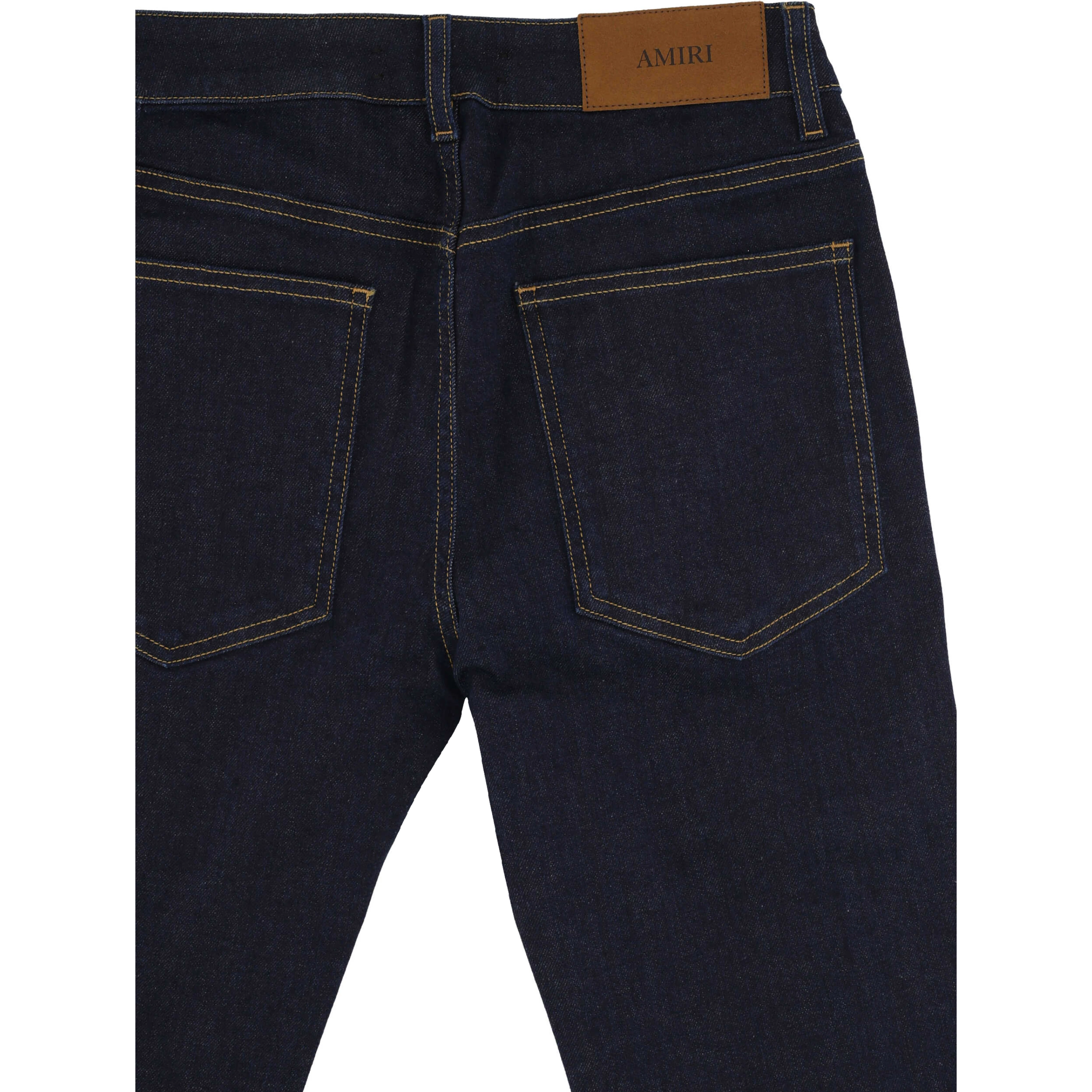 Amiri Jeans Raw indigo blue