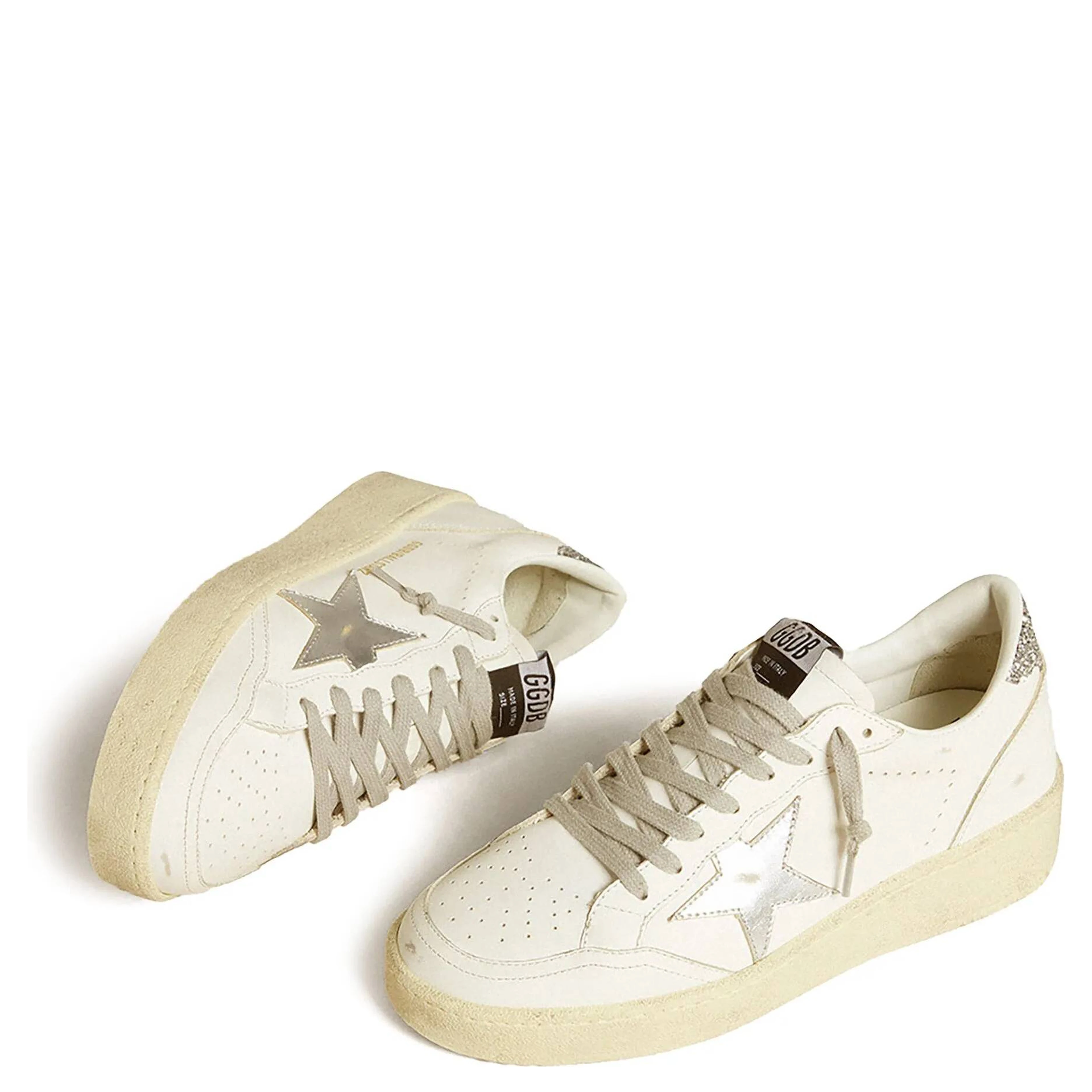 Golden Goose Sneakers White/Silver