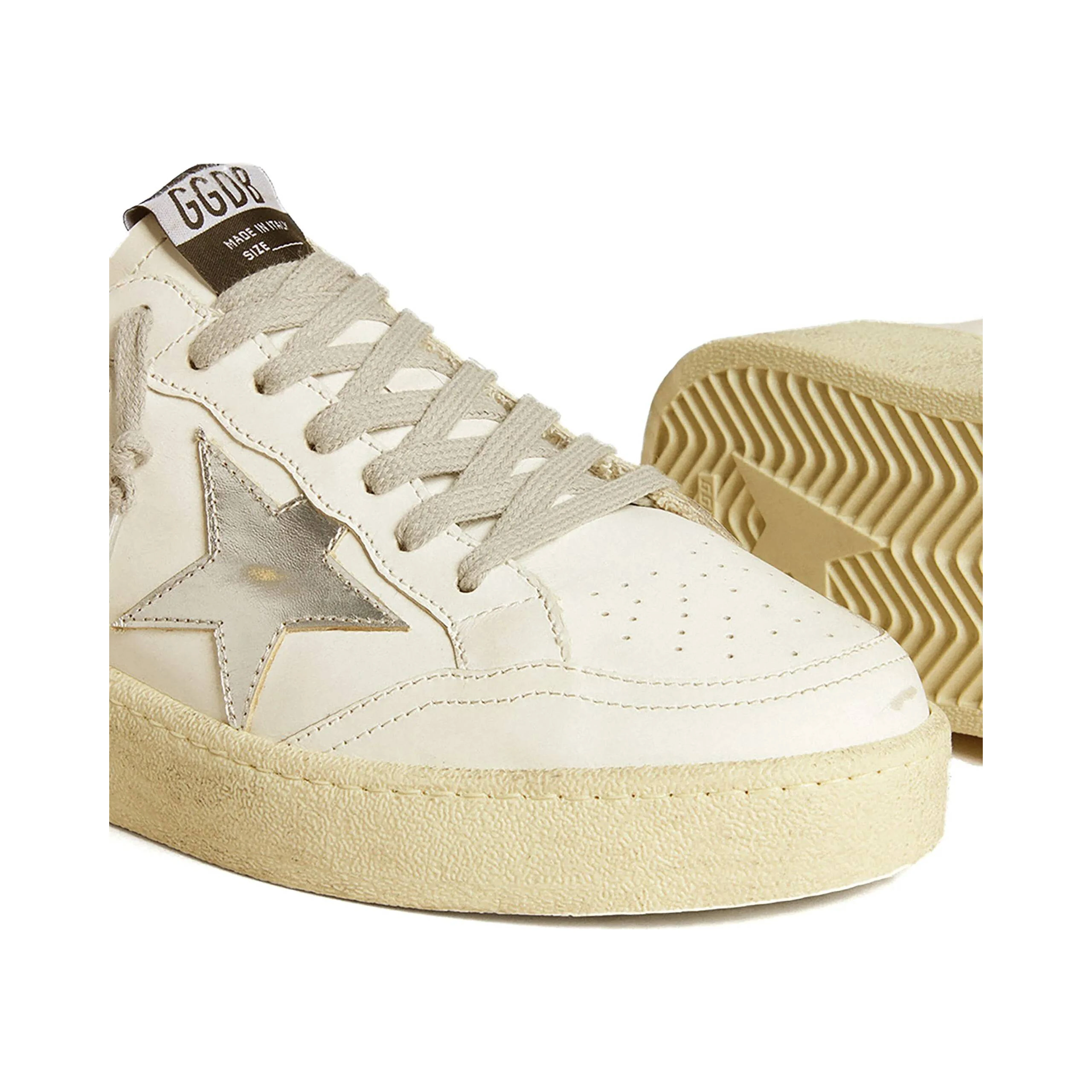 Golden Goose Sneakers White/Silver