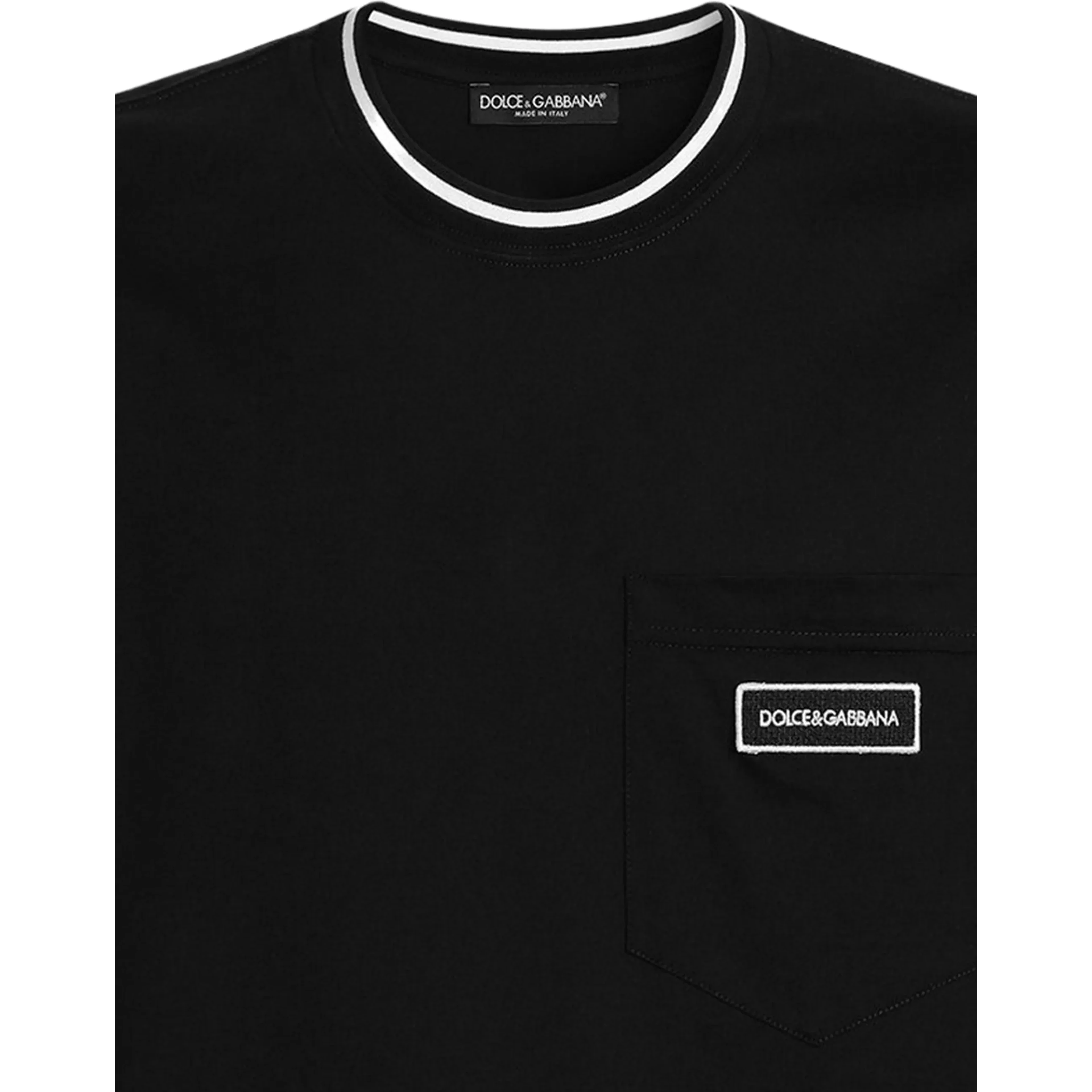 Dolce & Gabbana T-shirts and Polos Black