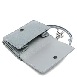 Balenciaga Wallets Blue grey