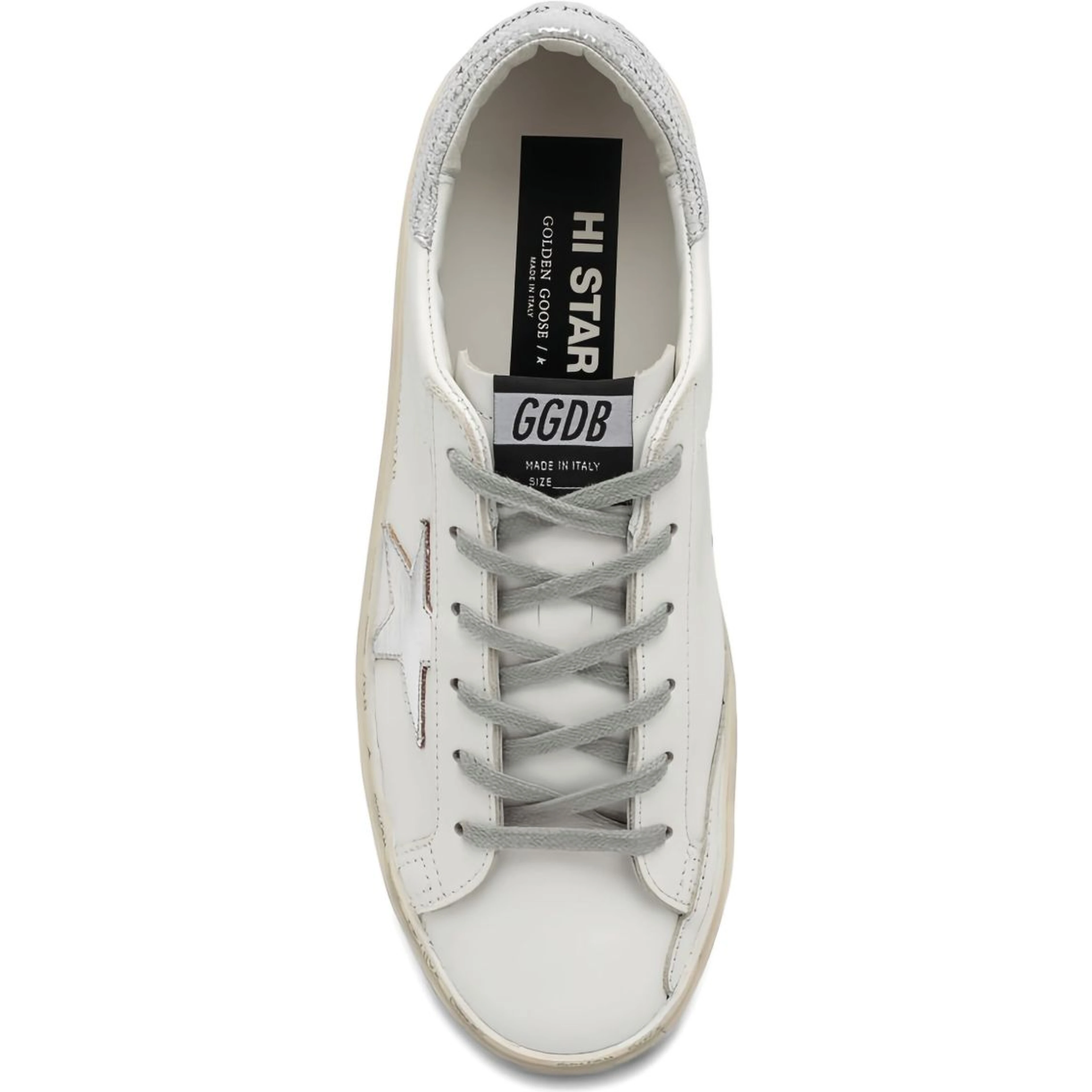 Golden Goose Sneakers White/Silver