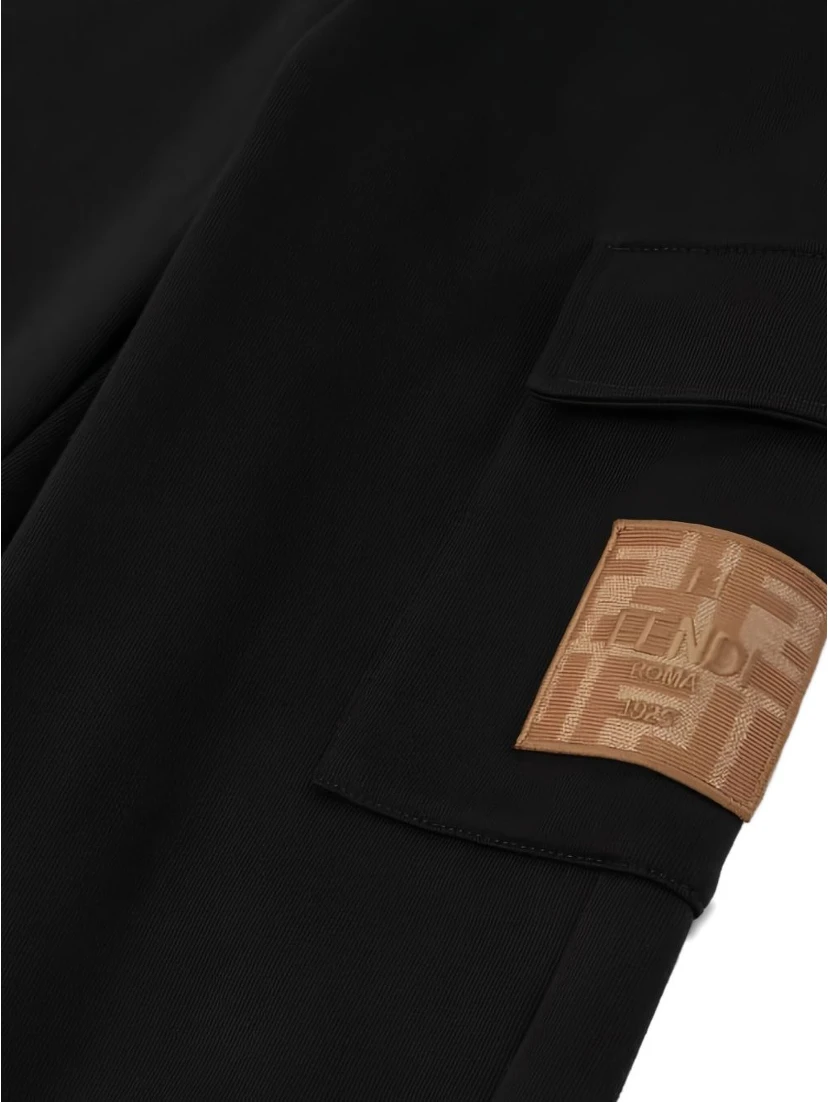 FENDI KIDS Trousers Black
