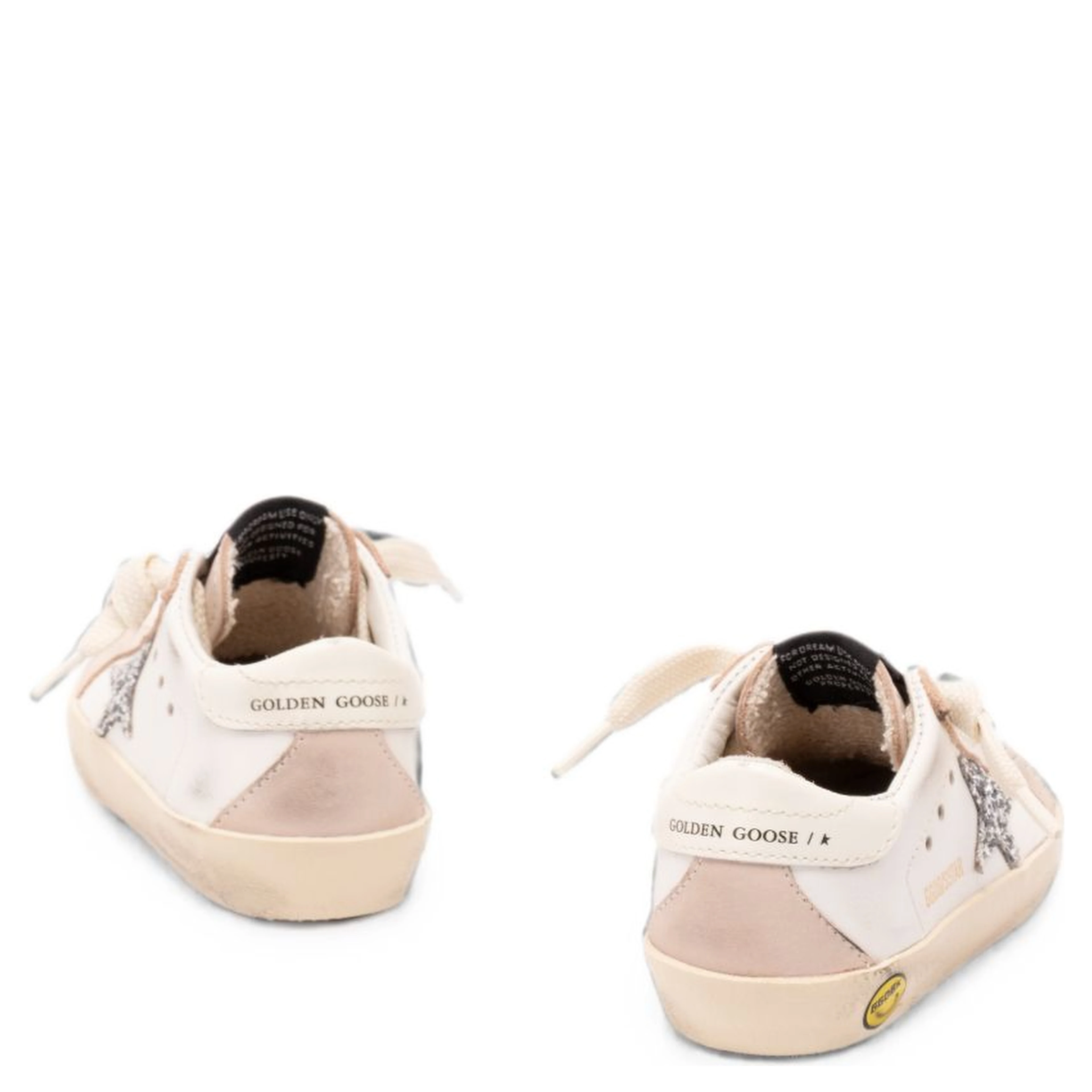 Golden Goose Kids Sneakers White/Pink