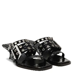 GANNI Sandals Black