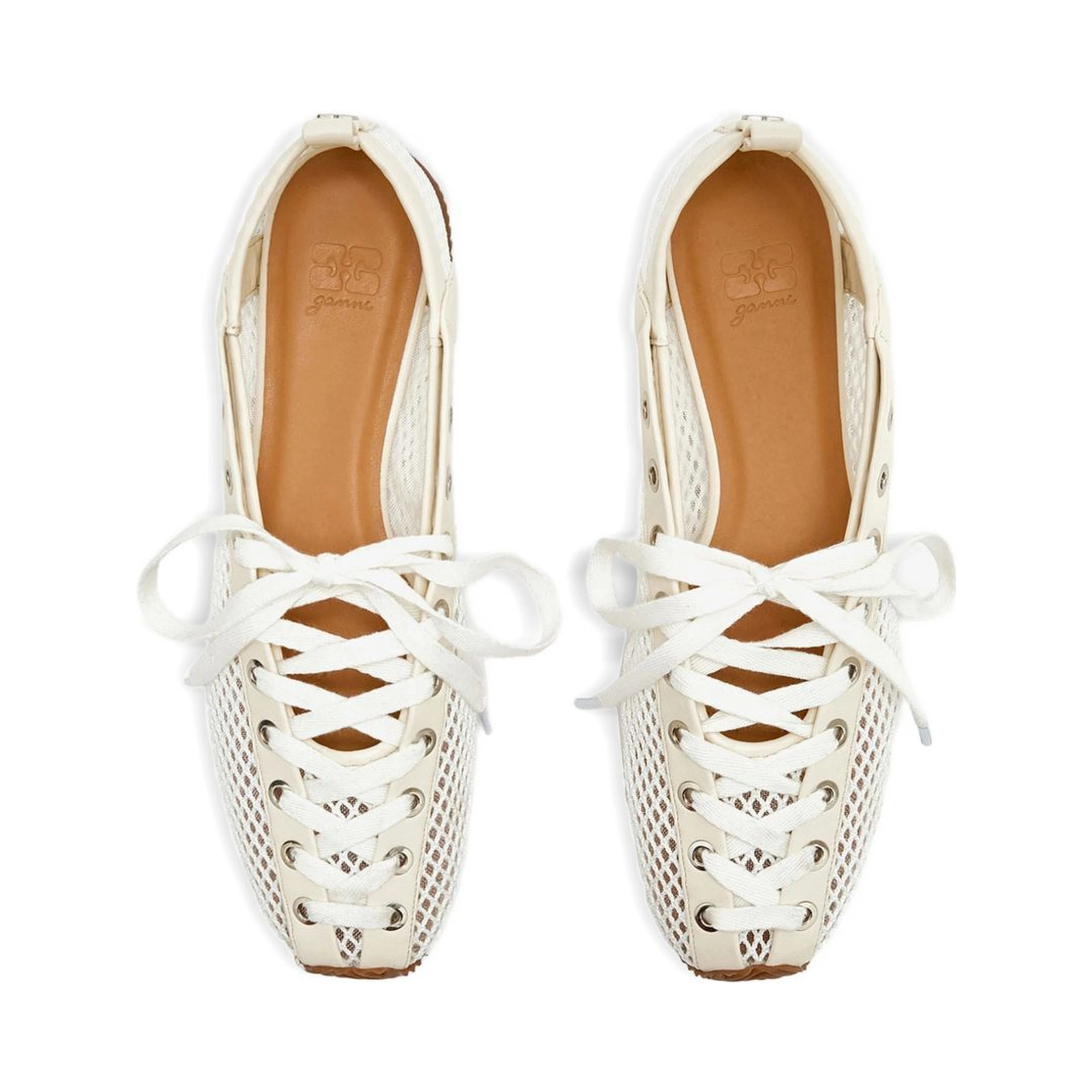 GANNI Sneakers egret