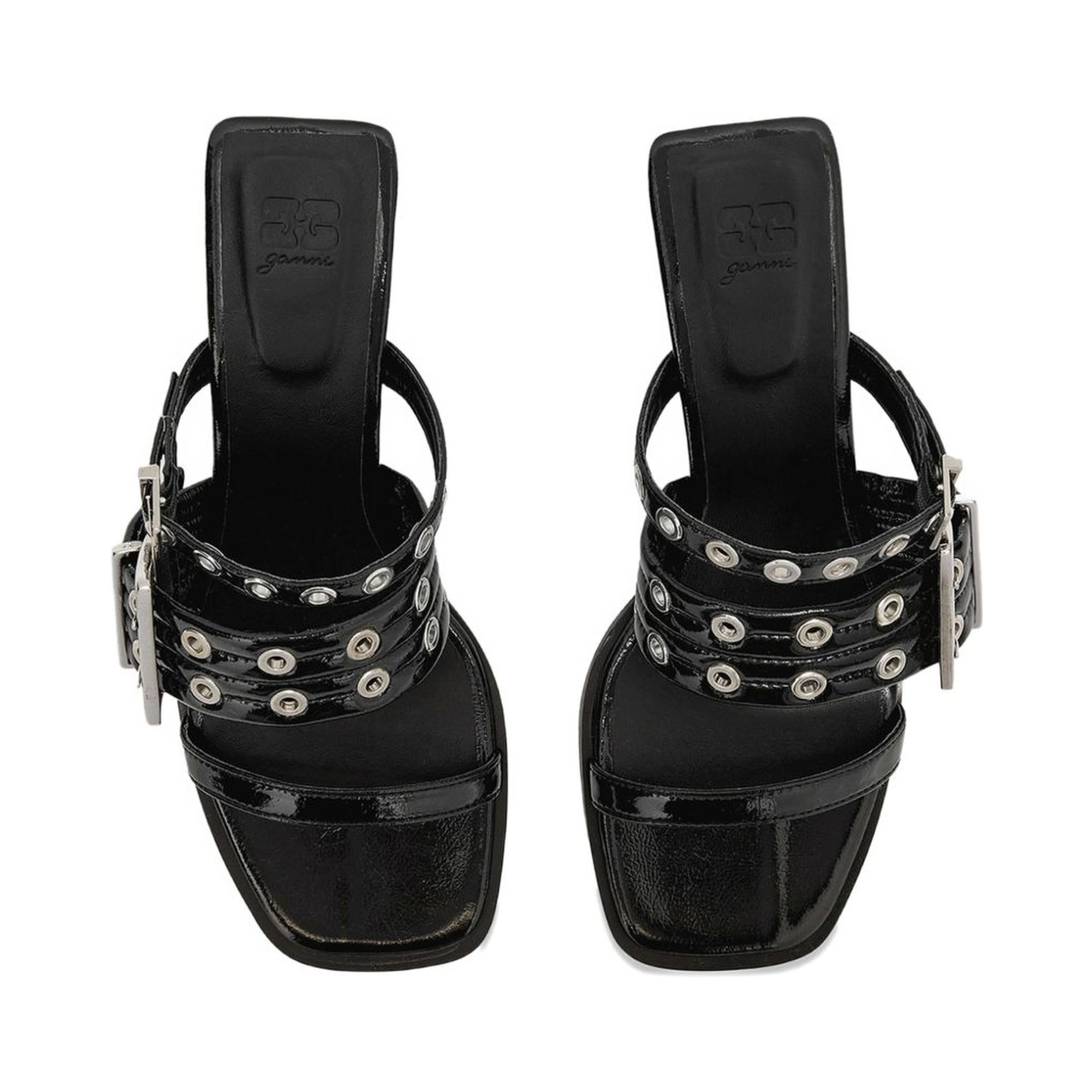 GANNI Sandals Black
