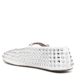 Alaia Flat shoes White/ Casse