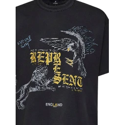 Represent T-shirts and Polos Washed black