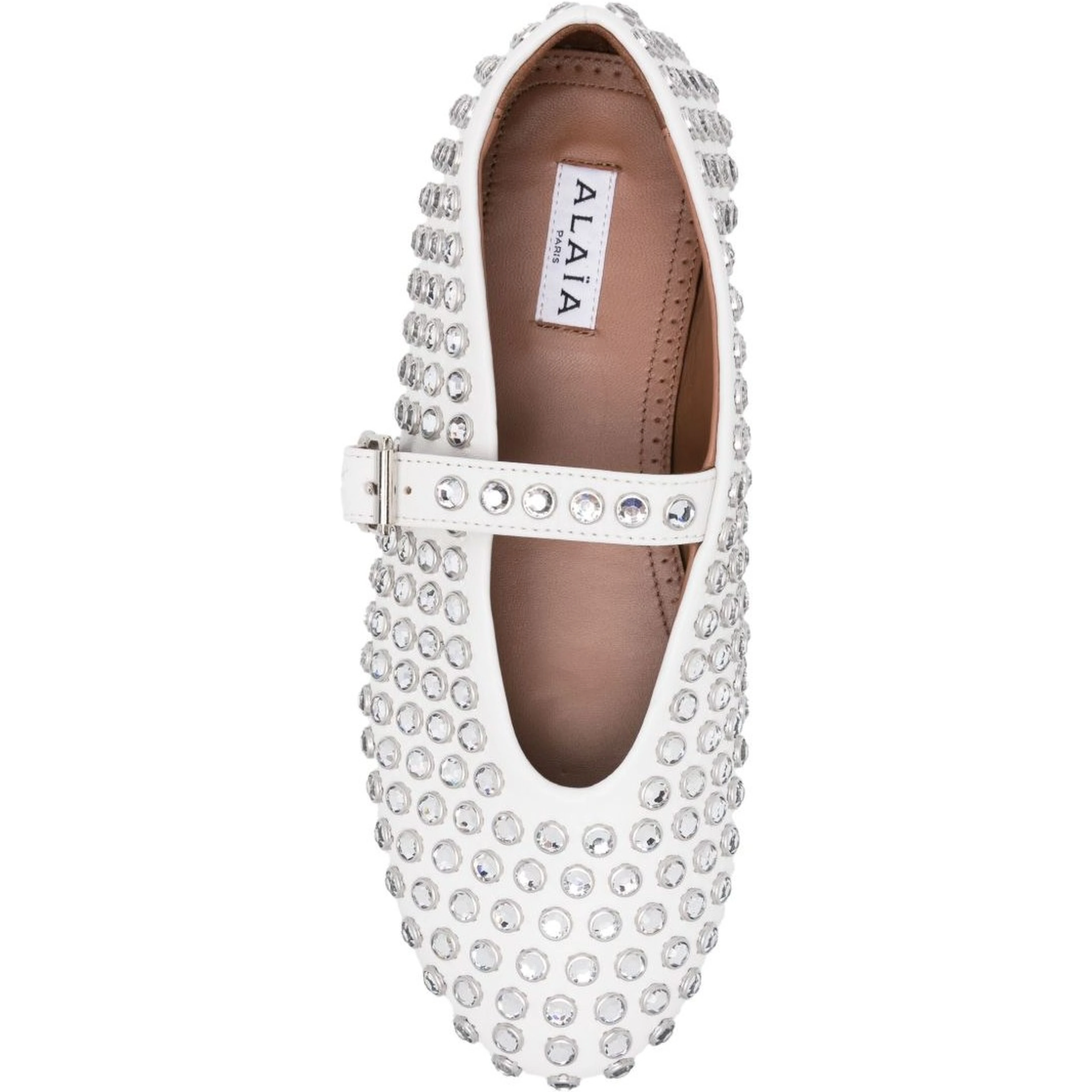 Alaia Flat shoes White/ Casse
