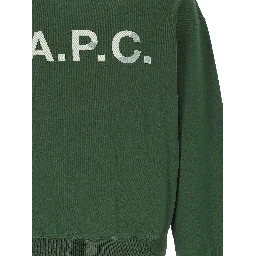 A.P.C. Sweaters Dark Green