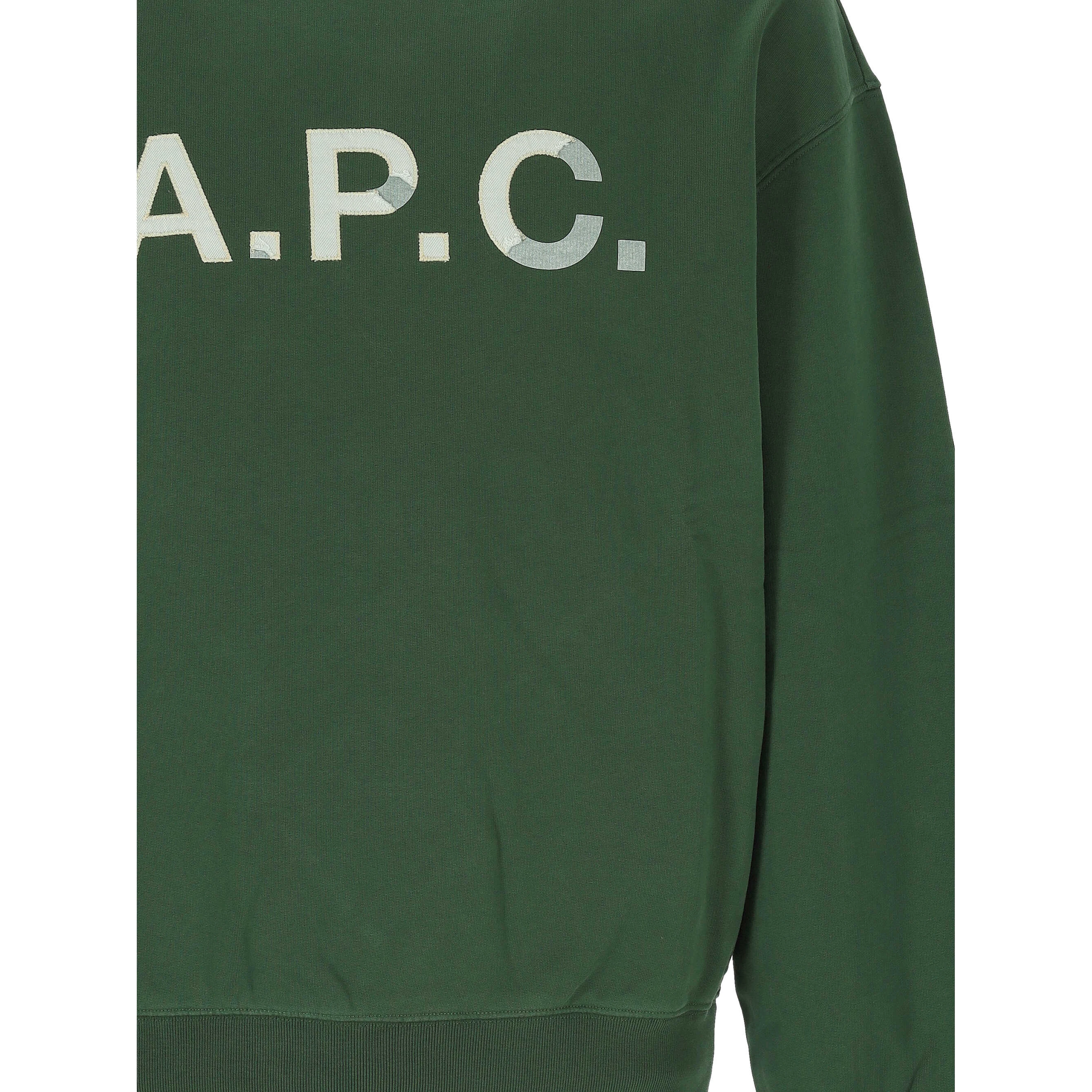 A.P.C. Sweaters Dark Green