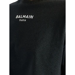 Balmain T-shirts and Polos Black/white