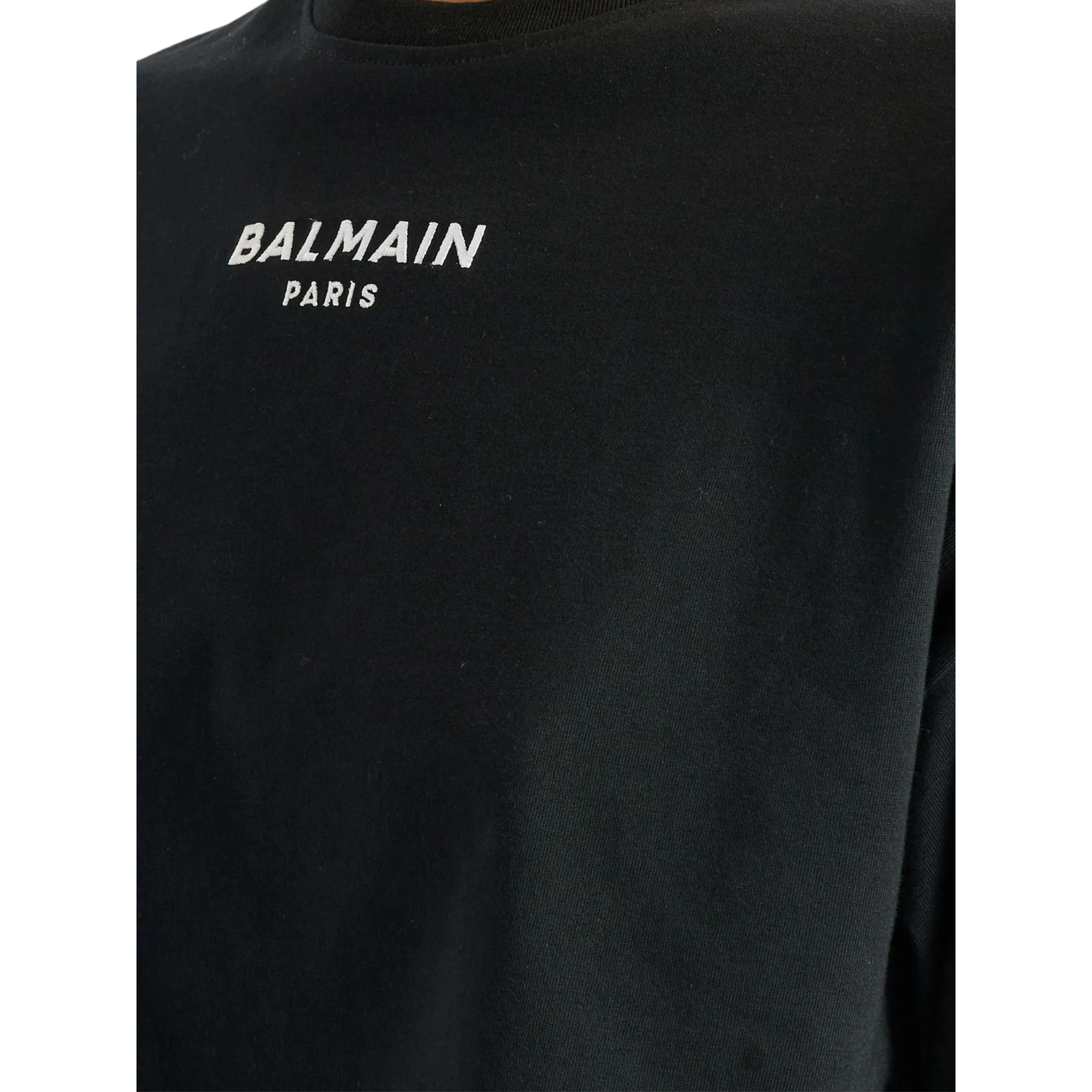 Balmain T-shirts and Polos Black/white