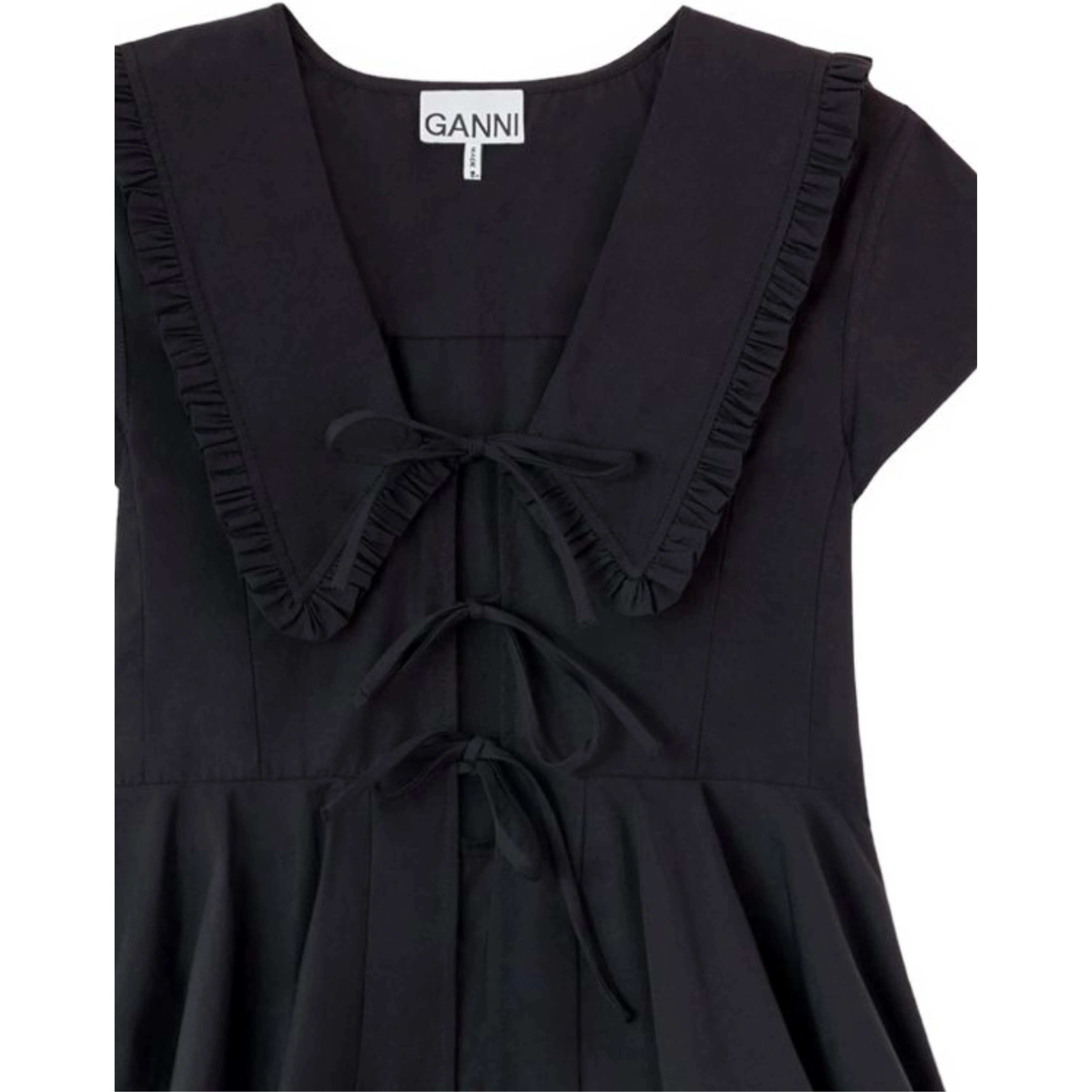 GANNI Shirts Black