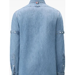 Thom Browne Shirts Light Blue