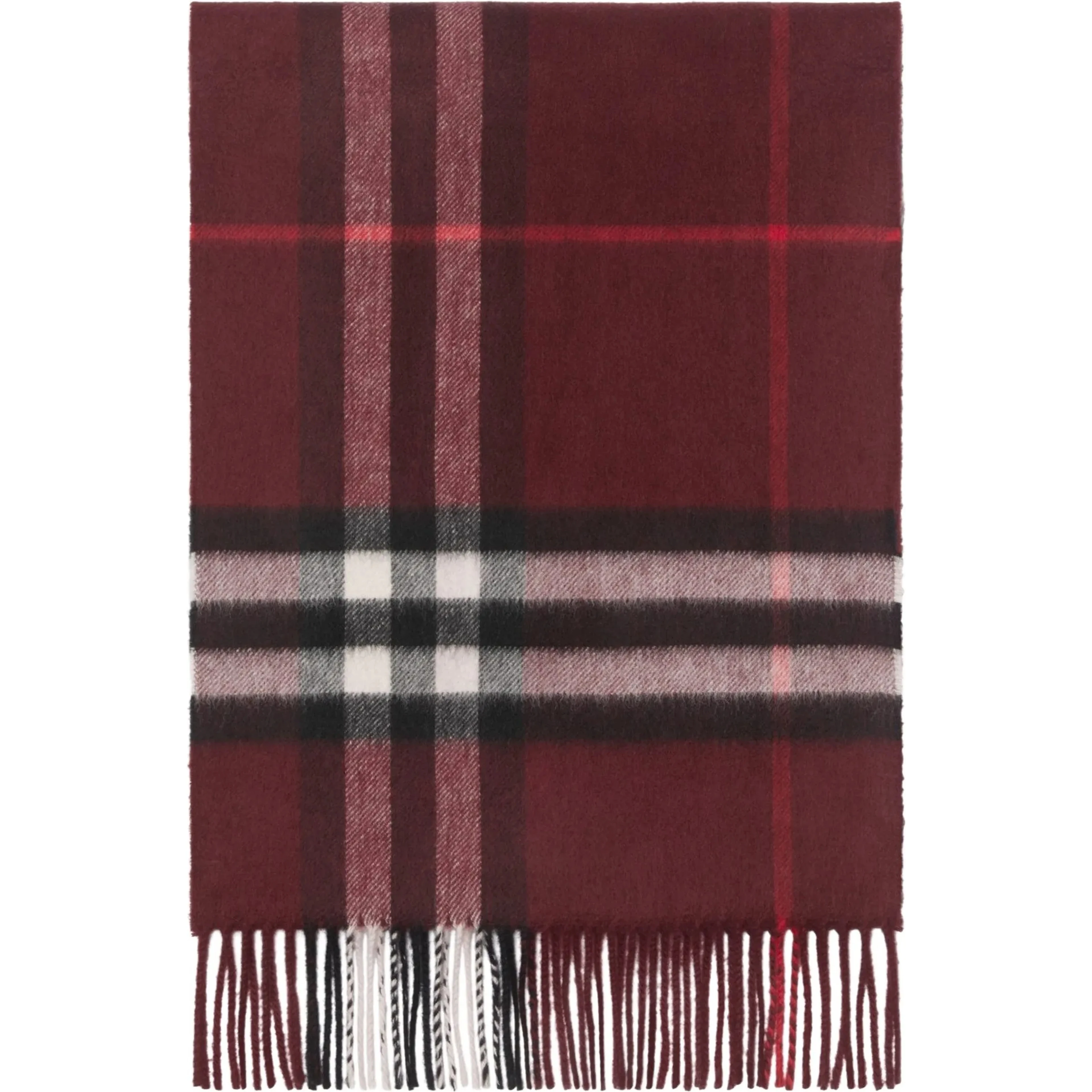 Burberry Scarfs Oxblood red
