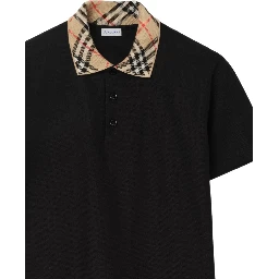 Burberry T-shirts and Polos Black