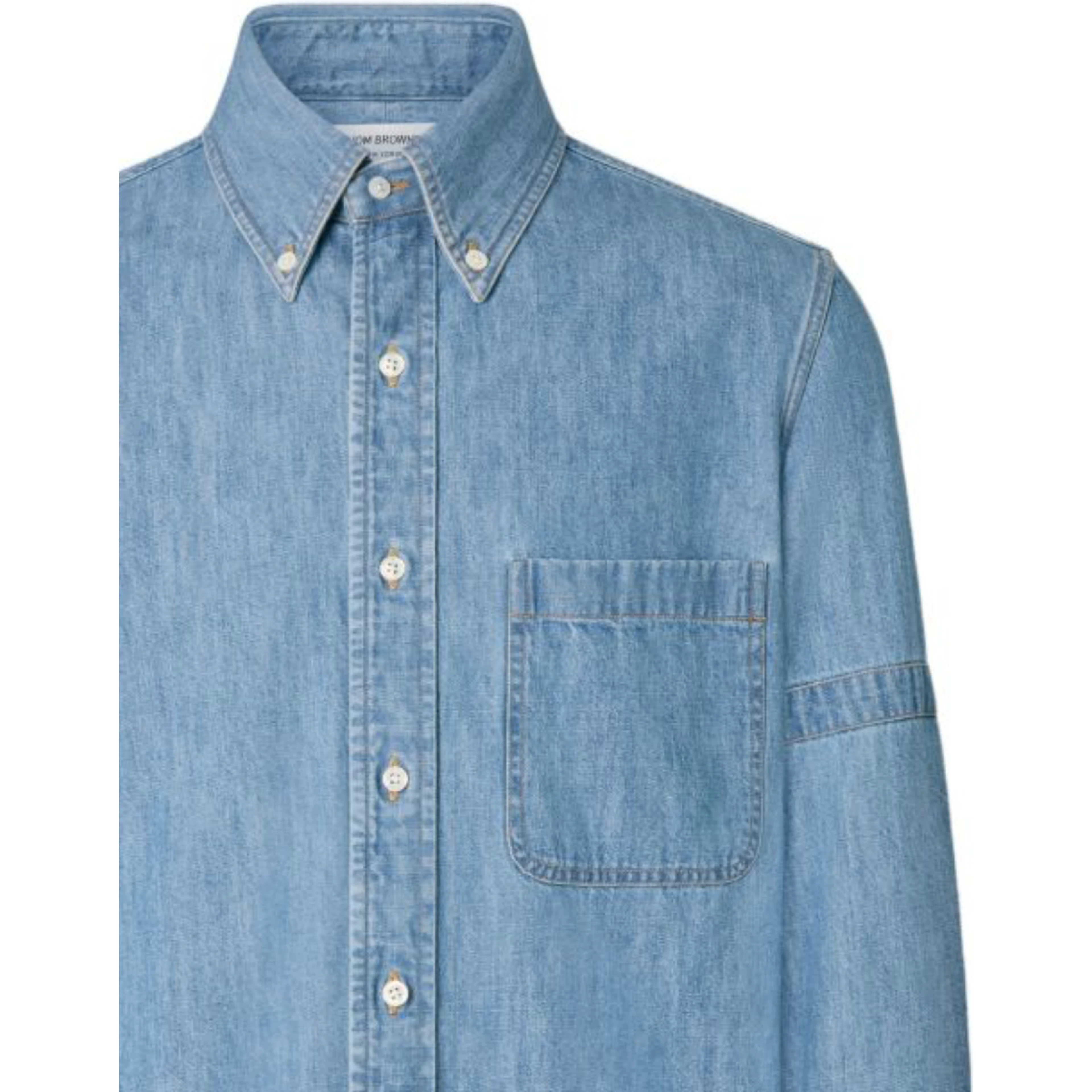 Thom Browne Shirts Light Blue