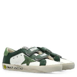Golden Goose Kids Sneakers White/ Green