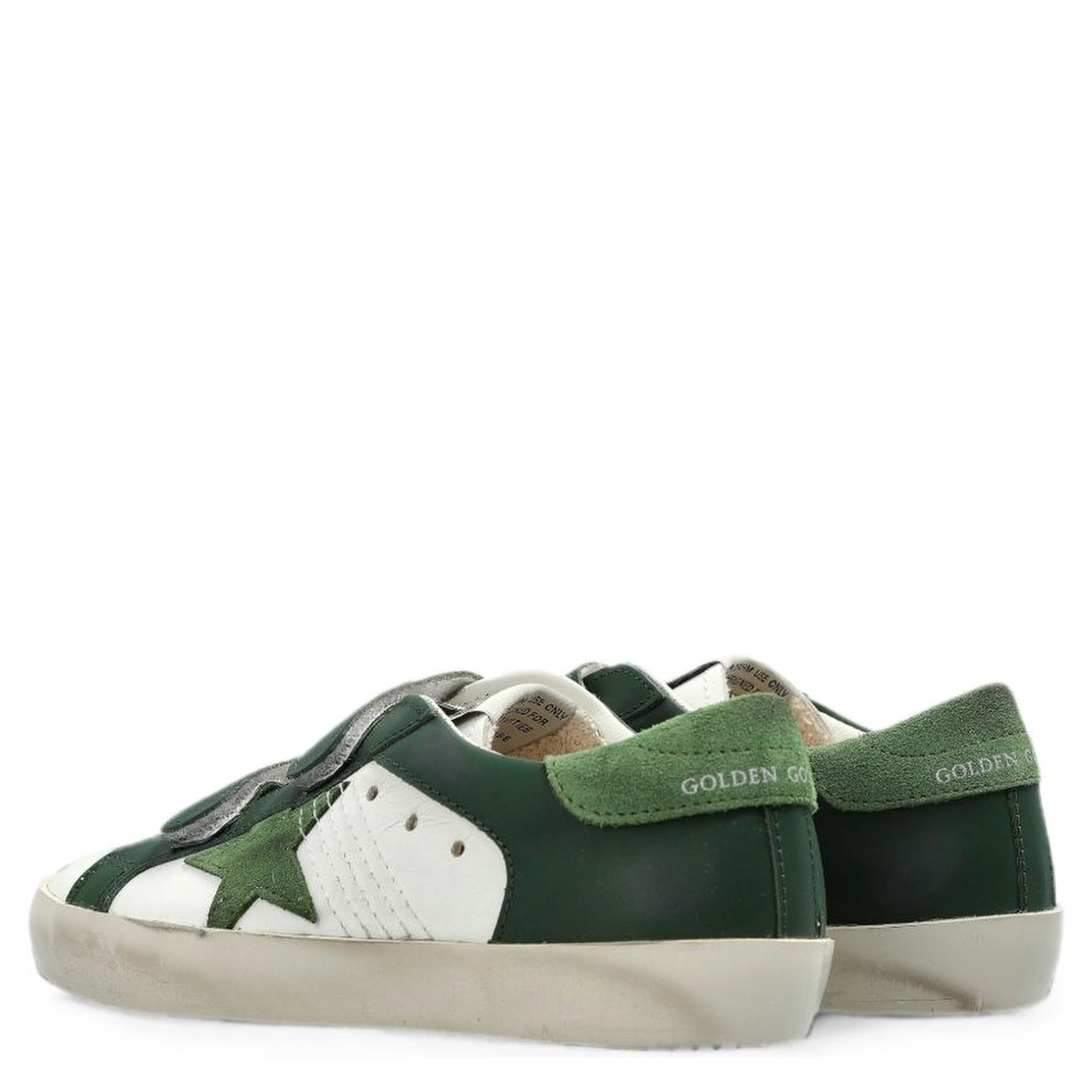 Golden Goose Kids Sneakers White/ Green