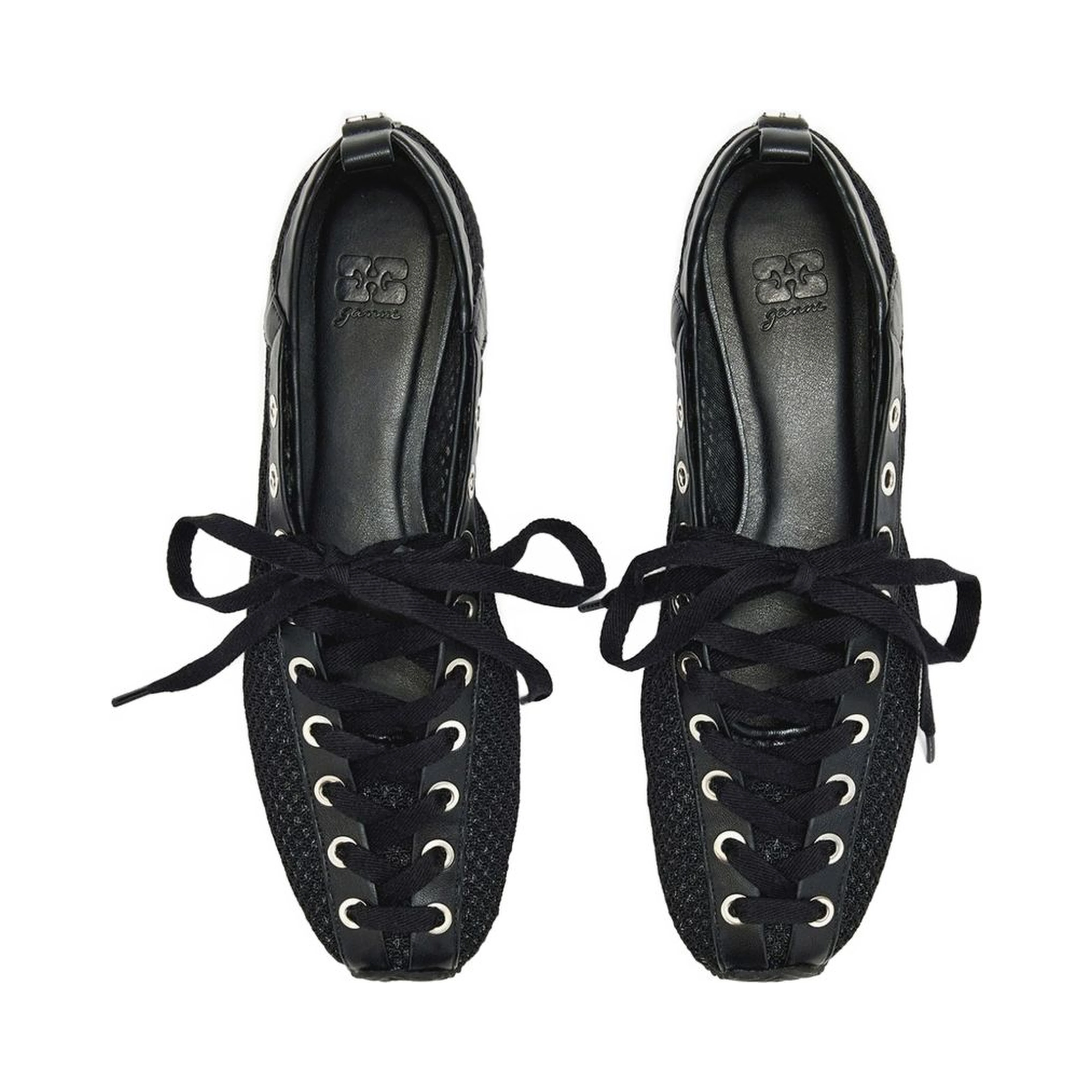 GANNI Flat shoes Black