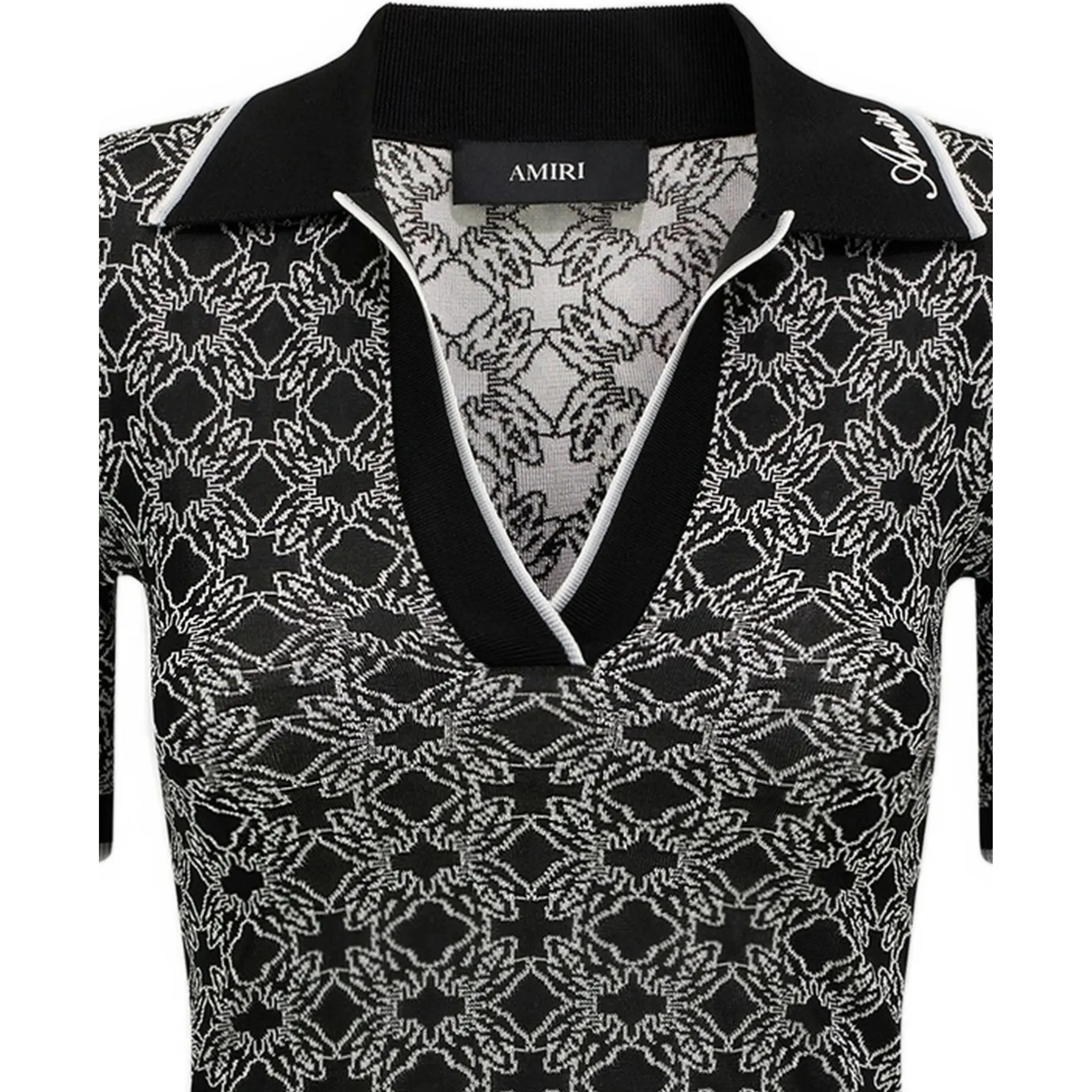 Amiri  T-shirts and Polos Black