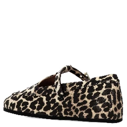 GANNI Flat shoes Almond milk