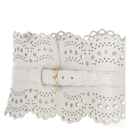 Alaia Belts White/ Casse