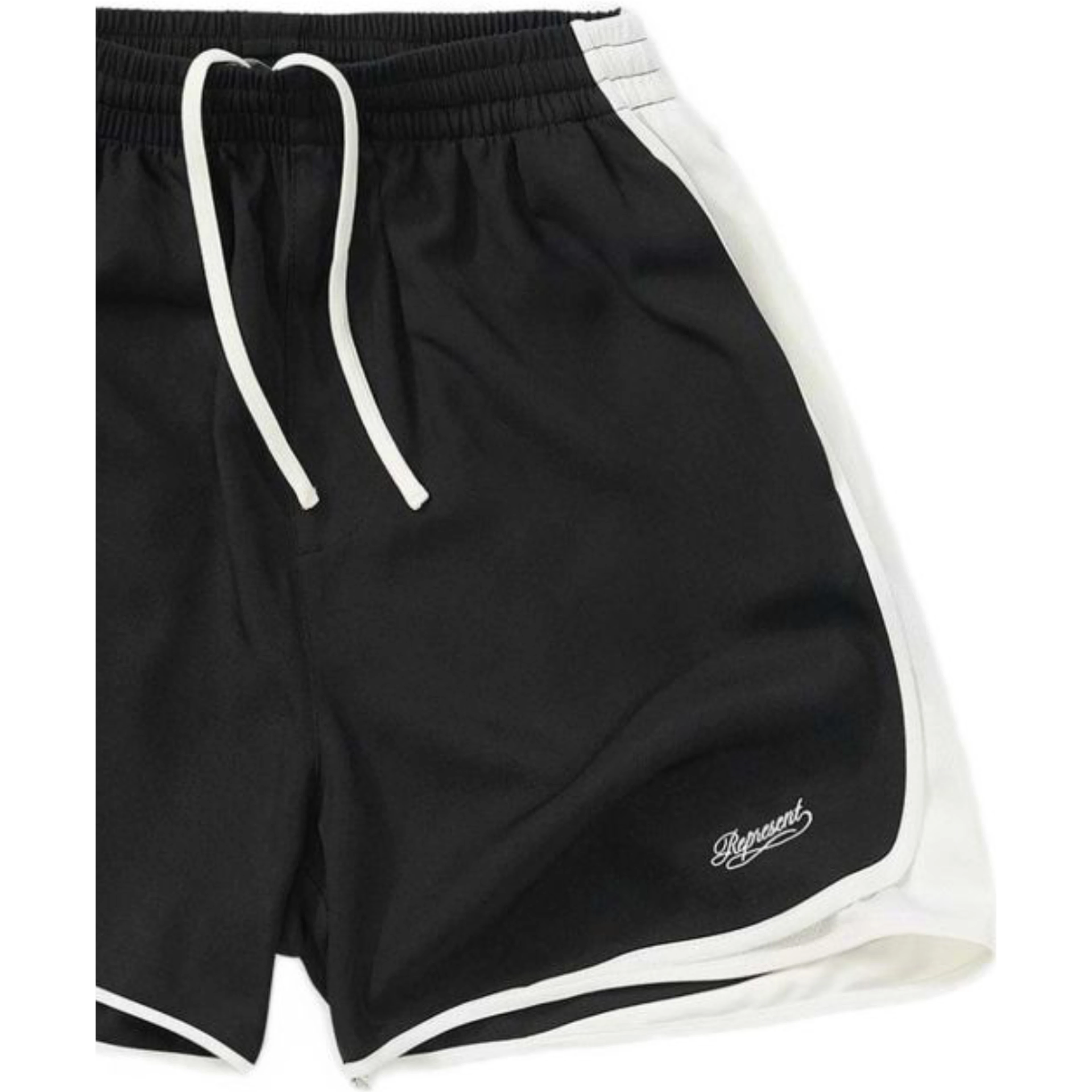 Represent Shorts Jet Black