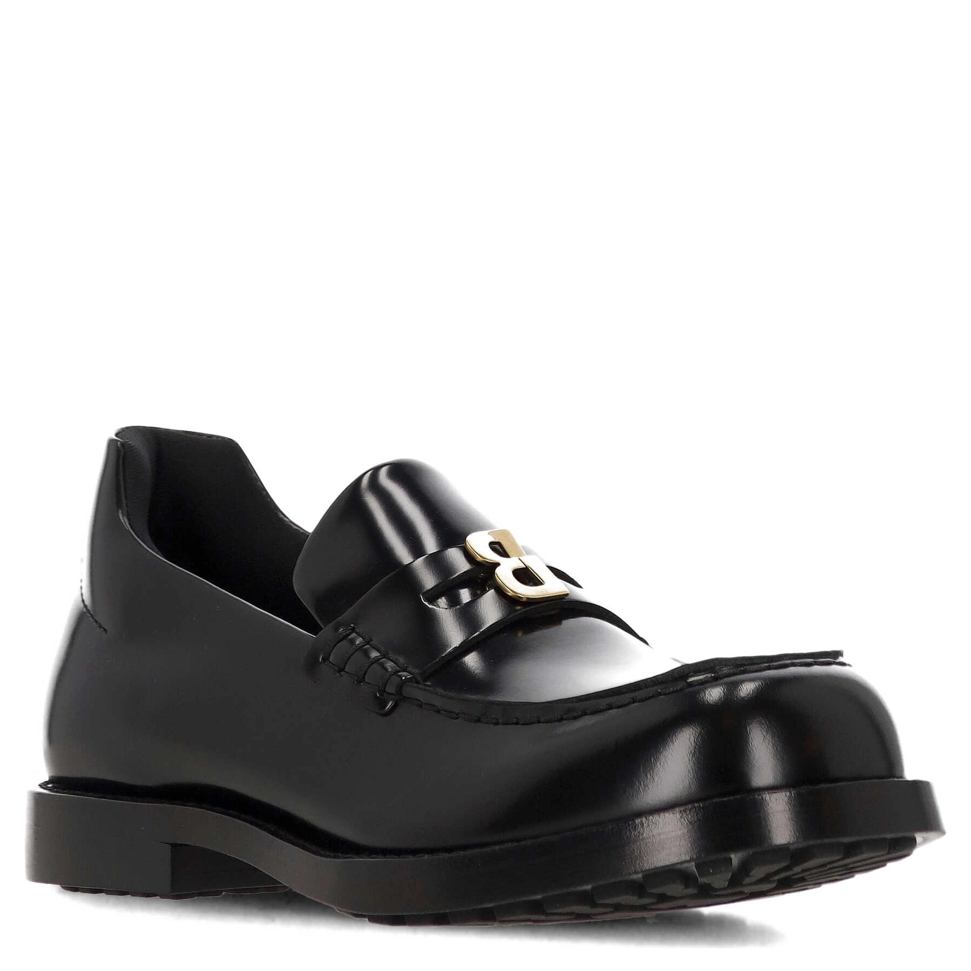 Balenciaga Flat shoes Black/ Gold