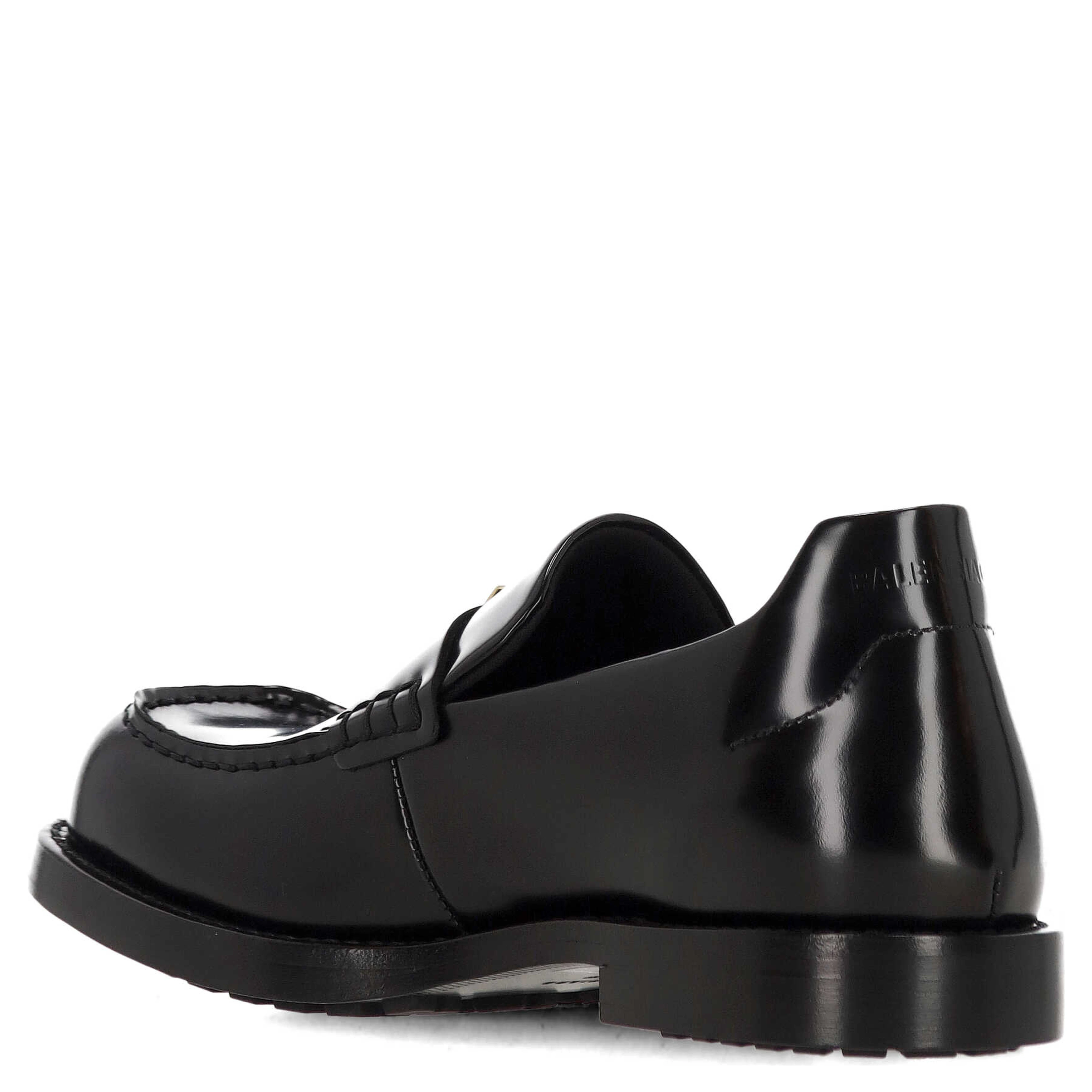 Balenciaga Flat shoes Black/ Gold