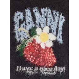 GANNI T-shirts and Polos Black