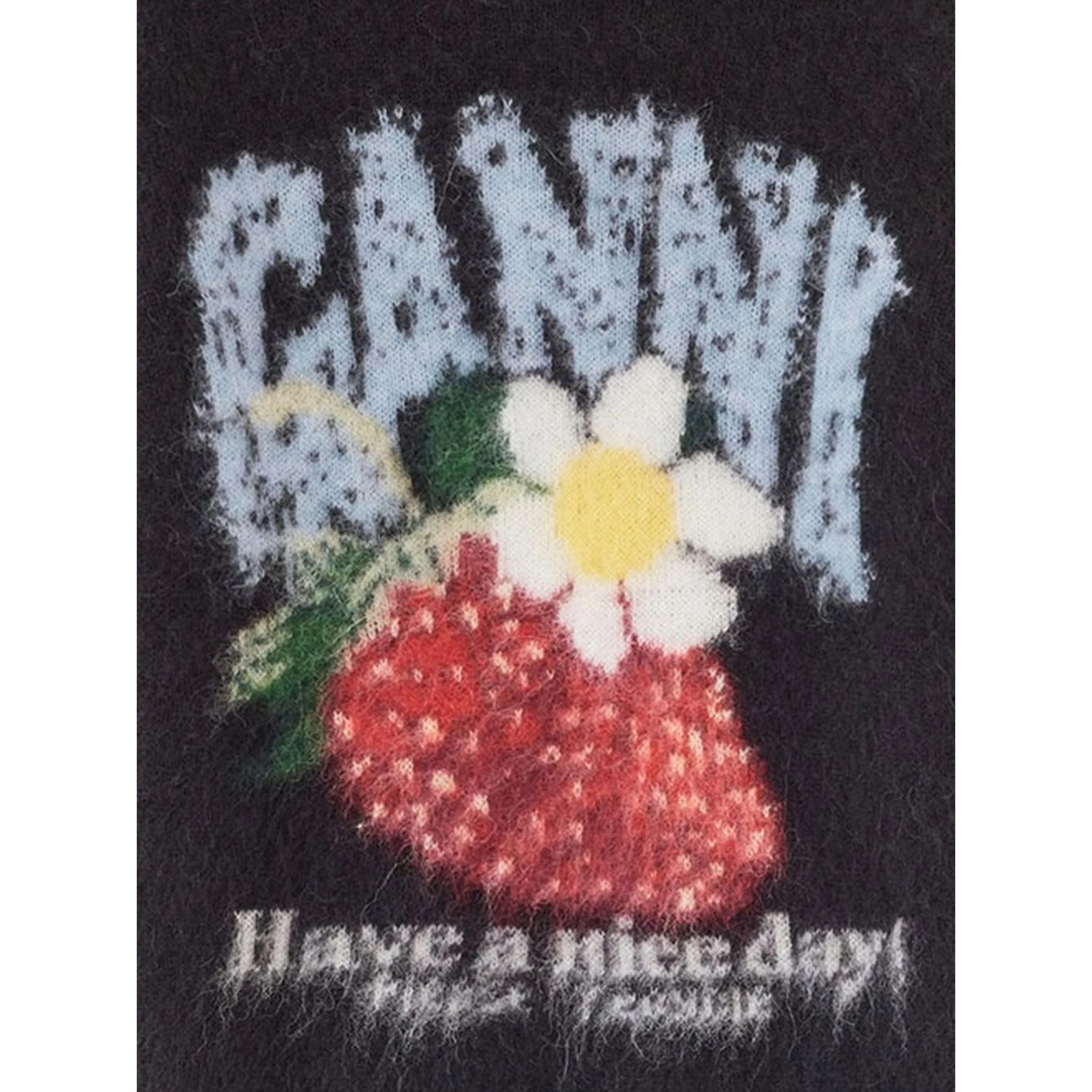 GANNI T-shirts and Polos Black