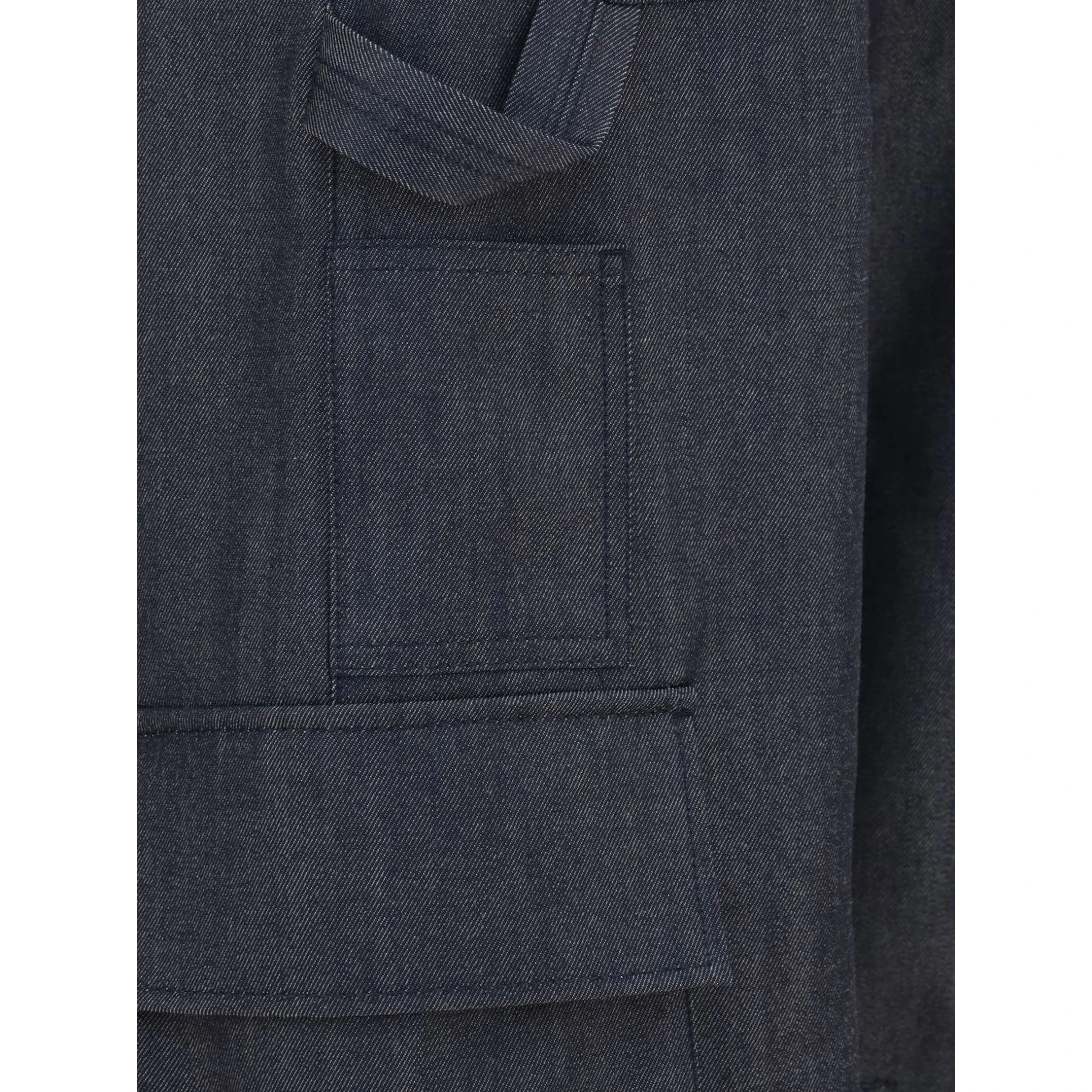 Balenciaga Trousers Dark Navy