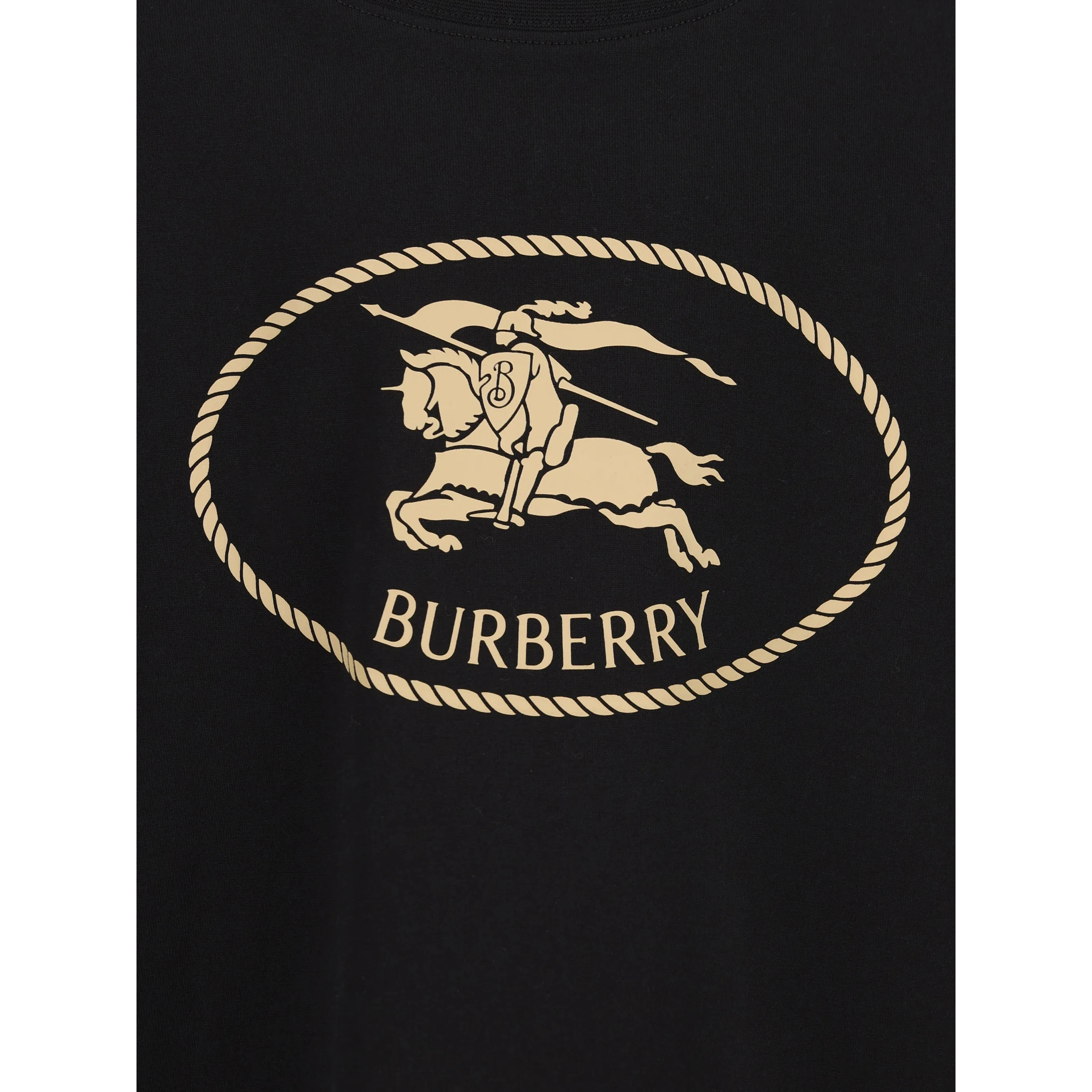 Burberry Kids T-shirts and Polos Black