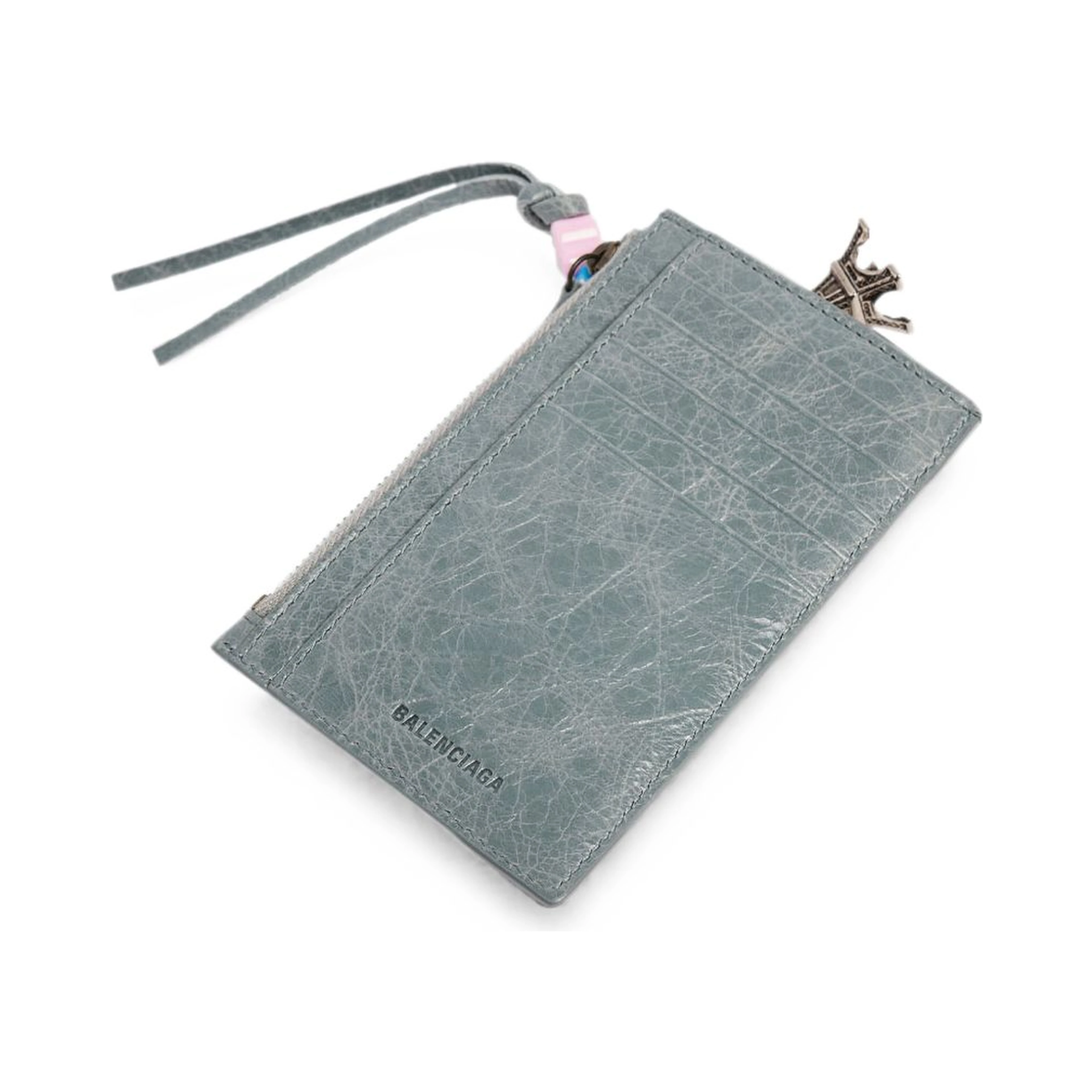 Balenciaga Wallets Blue grey