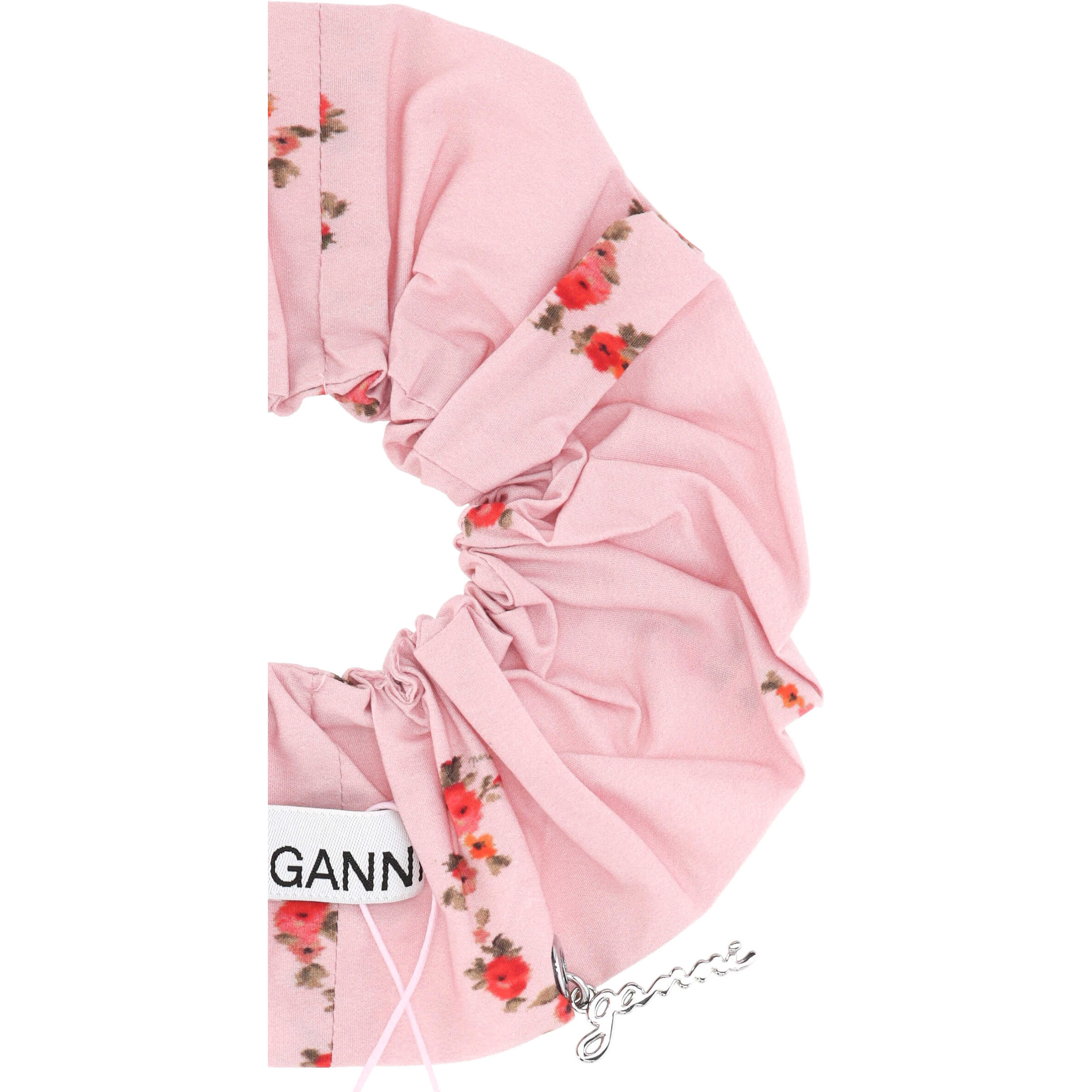 GANNI Accessories Silver pink