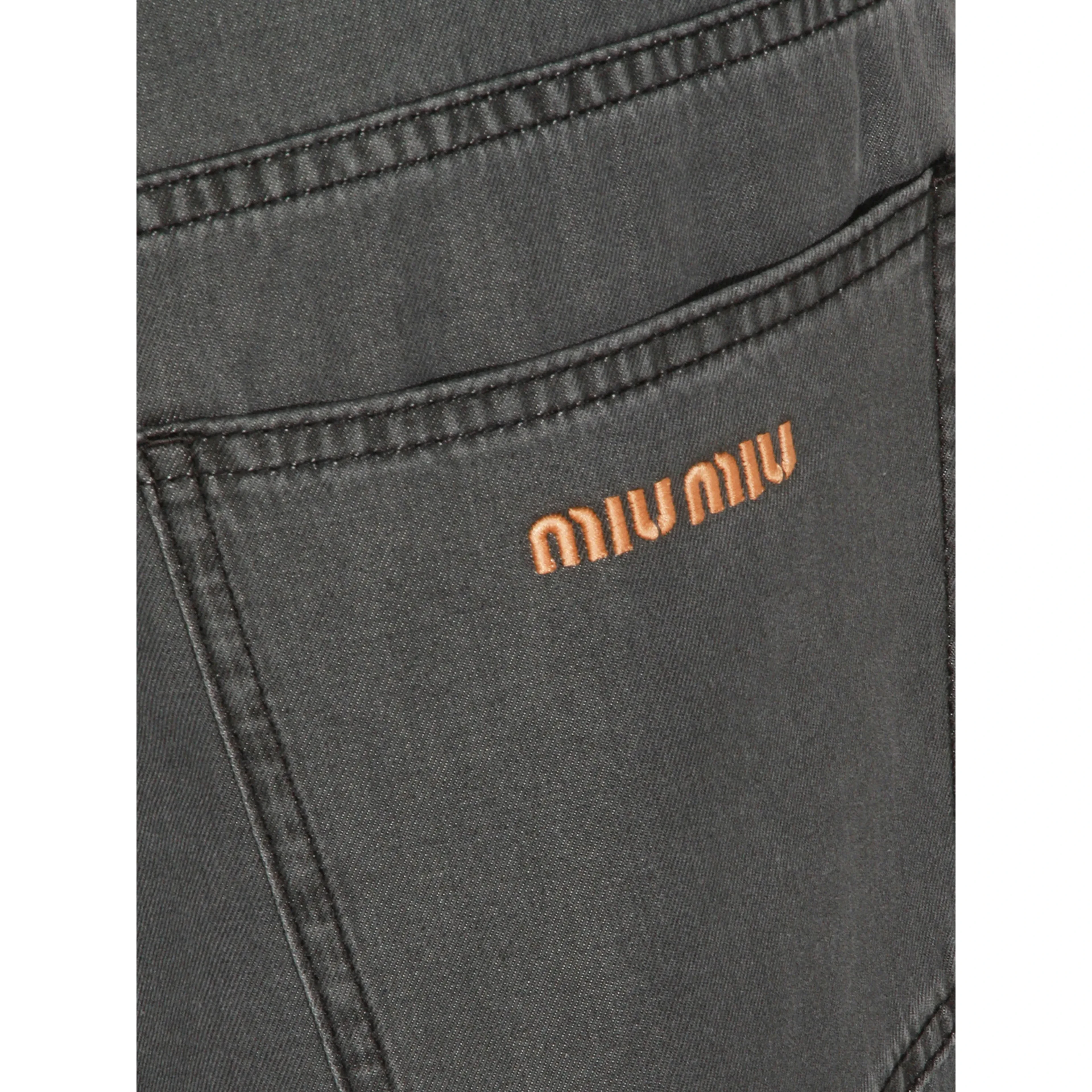 Miu Miu Trousers Black