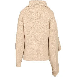 The Attico Sweaters Beige