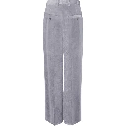Rick Owens Trousers Steel
