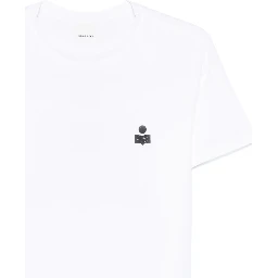MARANT T-shirts and Polos White/black