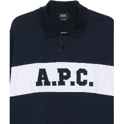 A.P.C. T-shirts and Polos Dark Navy