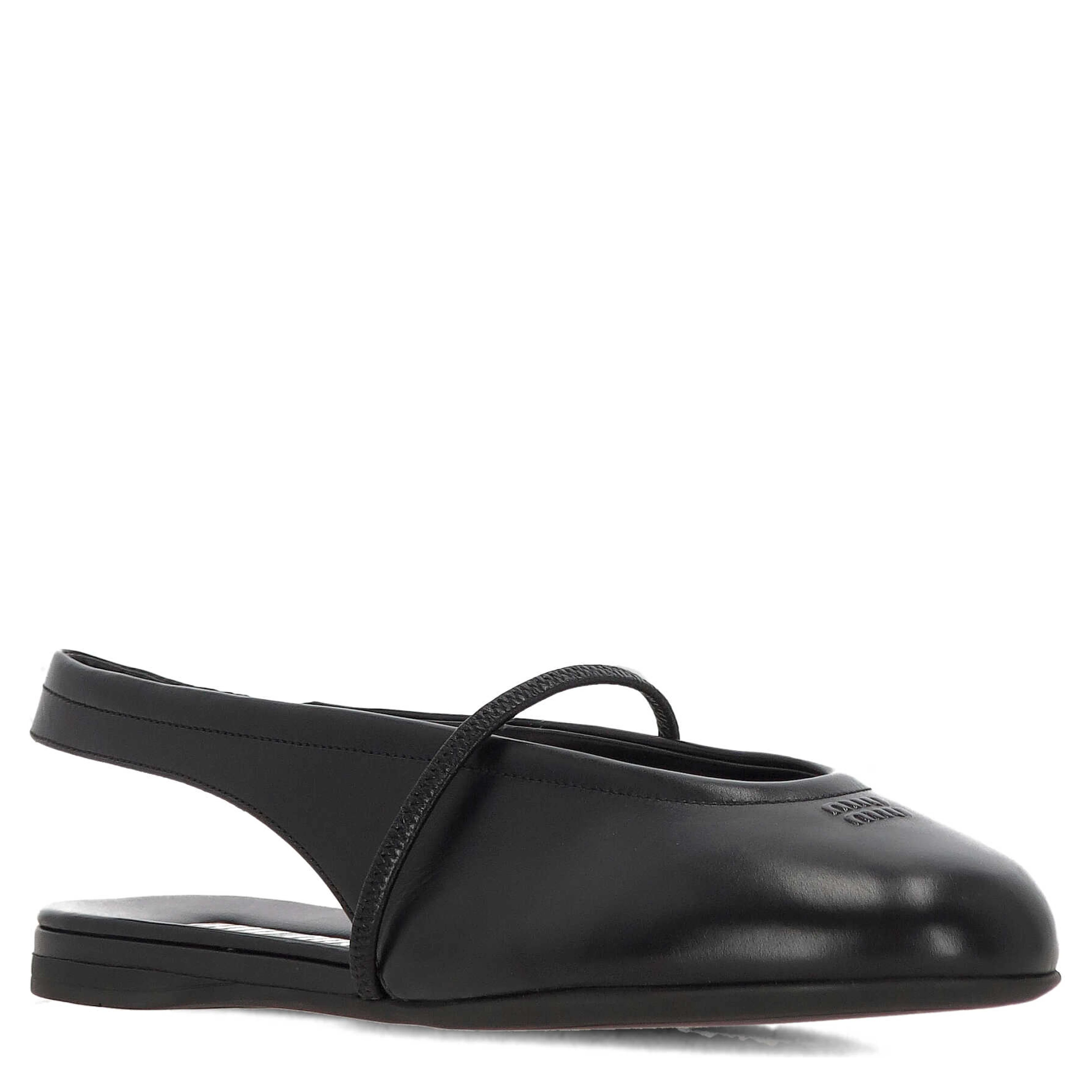 Miu Miu Flat shoes Black