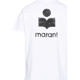 MARANT T-shirts and Polos White/black
