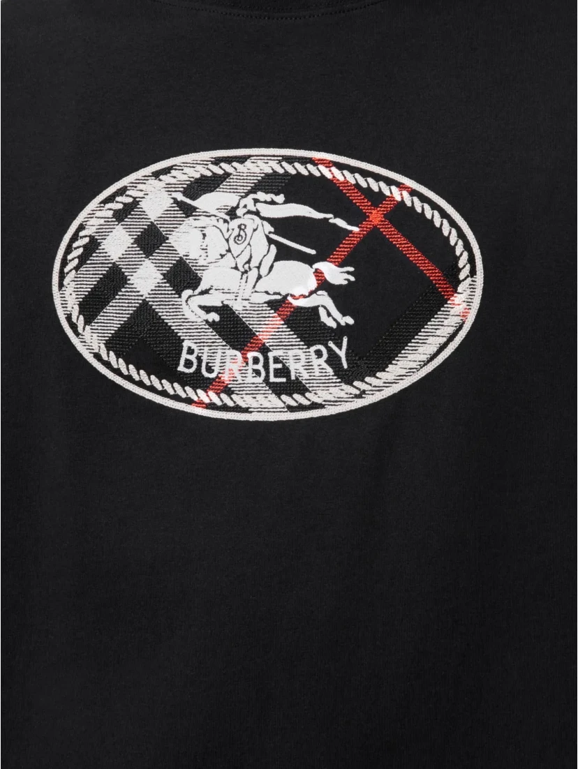 Burberry T-shirts and Polos Black