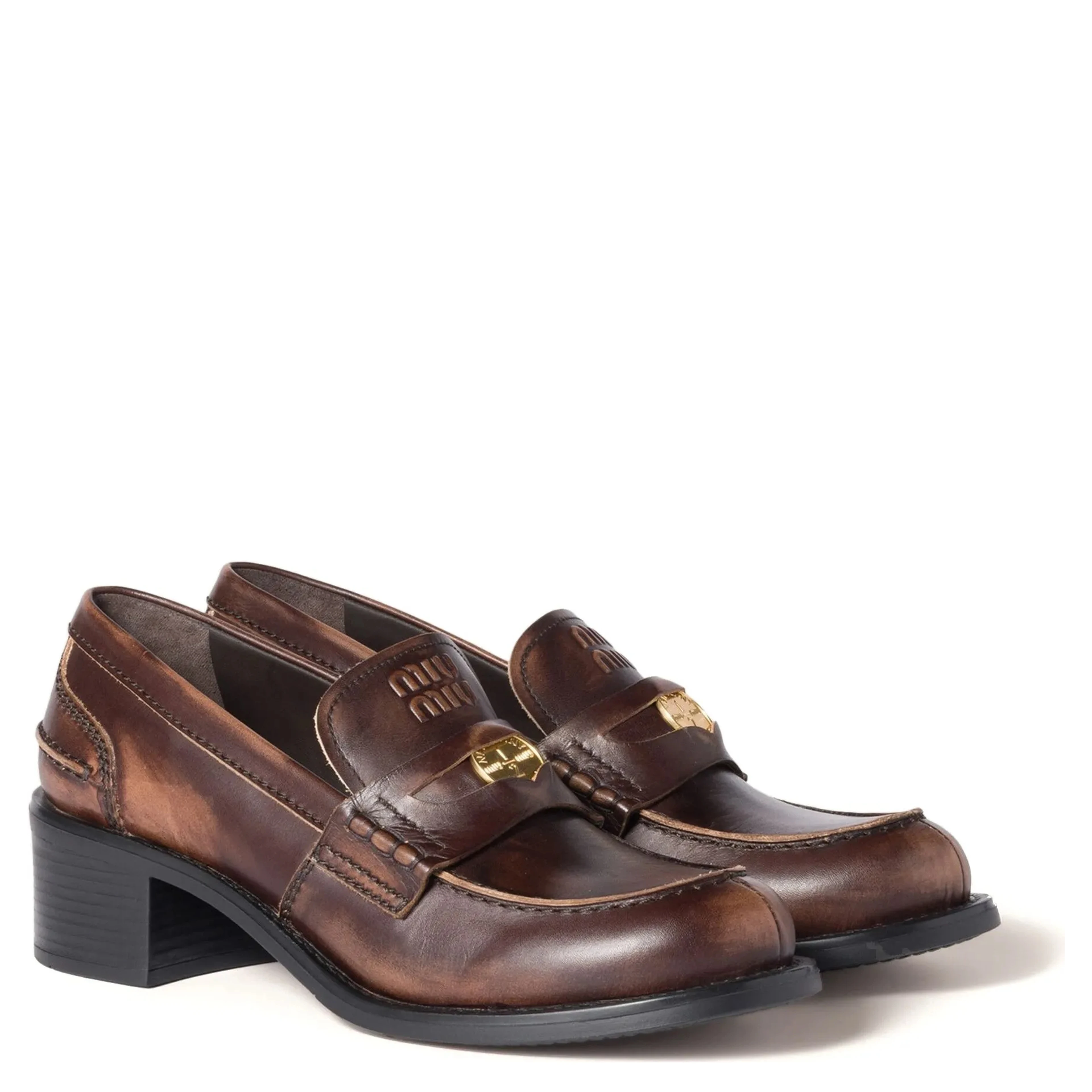 Miu Miu Flat shoes Ebony