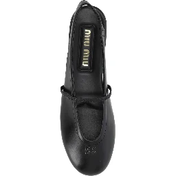 Miu Miu Flat shoes Black