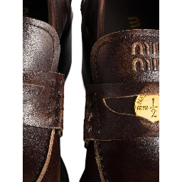 Miu Miu Flat shoes Ebony