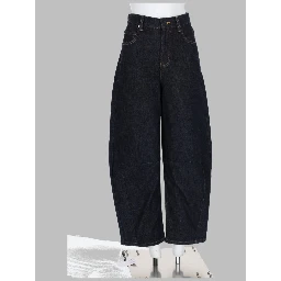 JEANS DRITTI IN DENIM DI COTONE